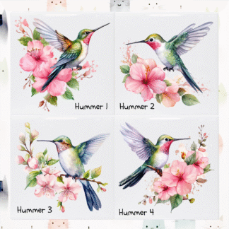 Hummer Group Tiles Set of 4