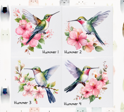Hummer Group Tiles Set of 4