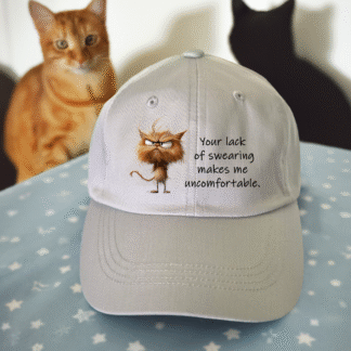 Lack Of Swearing Ball Cap