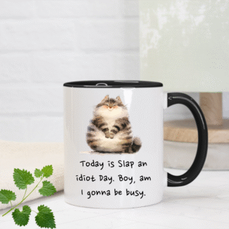 Slap An Idiot Mug