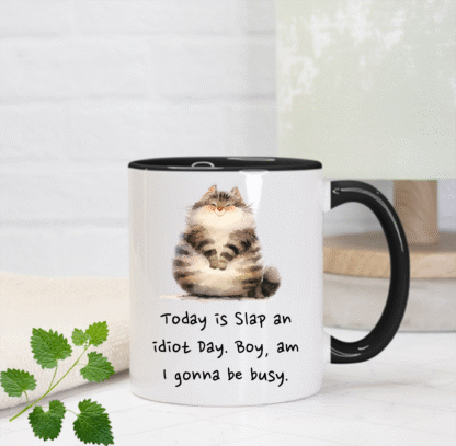 Slap An Idiot Mug
