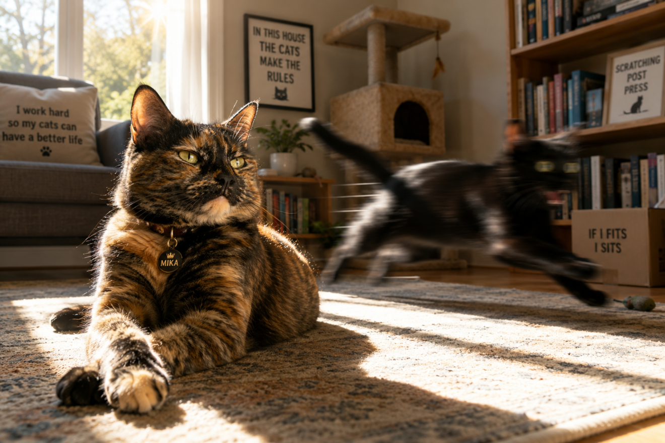 The Cats Have Declared a News Blackout
